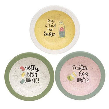 Easter Egg Hunter Bowl 3 Asstd - The Fox Decor